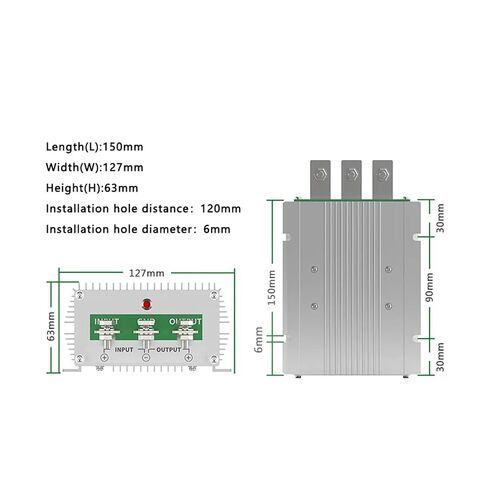 12V24Vto36V30AX4 منظم جهد السيارة تعزيز وحدة الطاقة in Kuwait