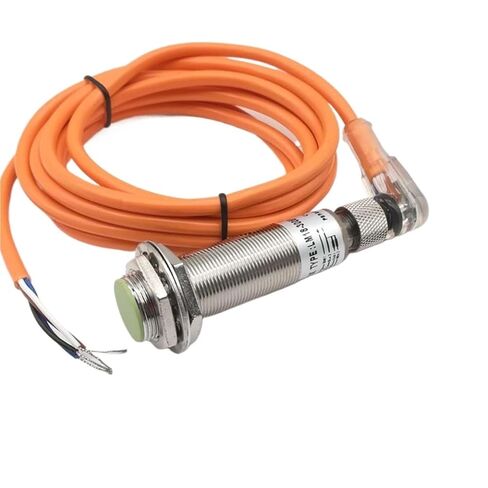Proximity Sensor Switch with Bend Sensor Connector M18 PNP NO+NC with 5mm Distance Flush Type IM18-5-DPC-C in Kuwait