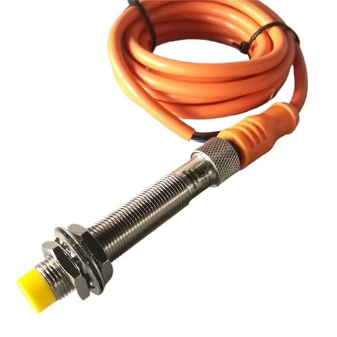 M12 inductive Proximity Sensor Switch NPN NO/NC/NO+NC 4mm Non-Flush Type with 180 Straight Connector detect Distance(NO and NC) in Kuwait