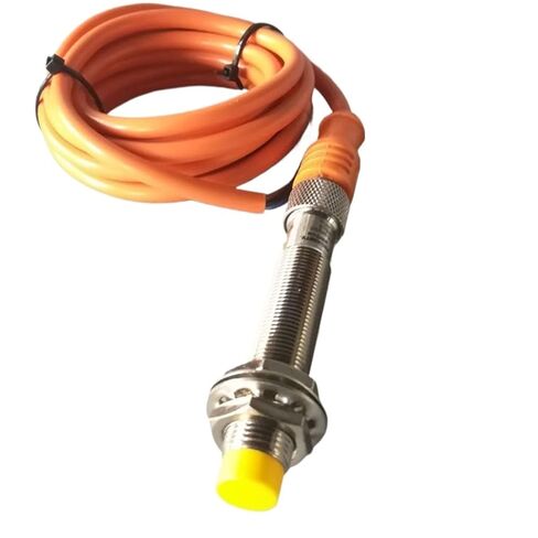 M12 inductive Proximity Sensor Switch NPN NO/NC/NO+NC 4mm Non-Flush Type with 180 Straight Connector detect Distance(NO and NC) in Kuwait