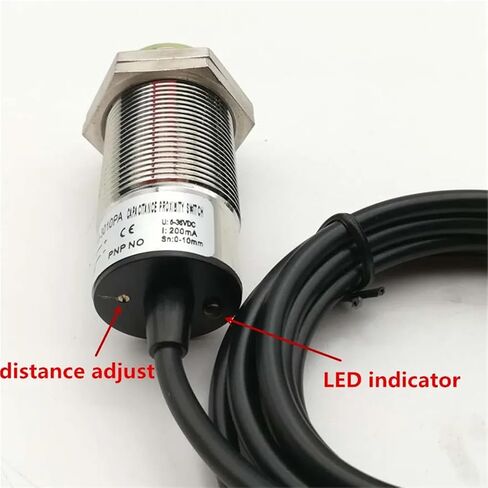 PNP capacitive Proximity Sensor M30 detect 10mm Distance NO+NC (CM30-10-DPC) LED Liquid Level capacitance Switch in Kuwait
