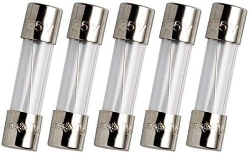 Witonics 3.5A 250V Slow-Blow Glass Fuses 5x20mm (Pack of 5) in Kuwait