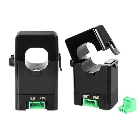AC 1A 5A 10A 20A 50A 100A 4-20mA Current Sensor Split core Current Transmitter clamp Current Transformer transducer(AC 150A 4-20mA,QNDBK2-16) in Kuwait