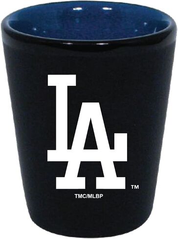 HUNTER Los Angeles Dodgers 1.5 Oz Two-Tone Ceramic Shot Glass in Kuwait