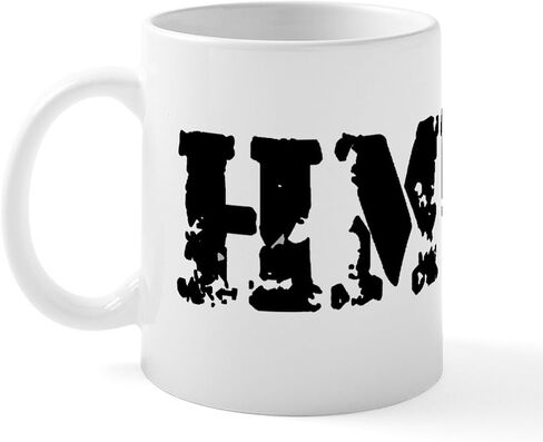 كوب CafePress HMFIC باللون الأسود سعة 11 أونصة (325 مل) كوب قهوة من السيراميك in Kuwait