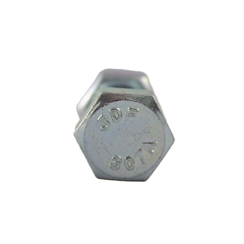 مجموعة Metal Depot Orange (25 حزمة) 1/2 بوصة × 1 1/4 بوصة A307 مجموعة مسامير وصواميل مطلية بالزنك - قفل فولاذي برأس سداسي مع لمسة نهائية مقاومة للتآكل للبناء والتأطير واستخدام الأجهزة العامة in Kuwait