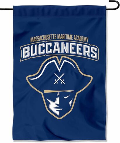 Massachusetts Maritime Buccaneers Wordmark Logo Garden Banner Flag in Kuwait