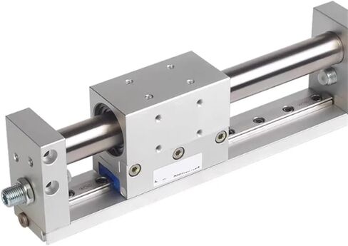 Magnetically Coupled Rodless Cylinder RMH10 RMH16 RMH20 RMH25-50S 100S 150S 200S 250S 300S 350S 400S Slide Type 1pcs(RMH25,Stroke 50S) in Kuwait