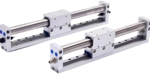 Magnetically Coupled Rodless Cylinder RMH10 RMH16 RMH20 RMH25-50S 100S 150S 200S 250S 300S 350S 400S Slide Type 1pcs(RMH25,Stroke 50S) in Kuwait
