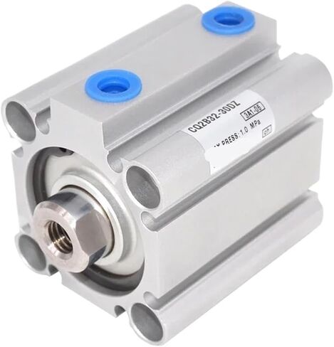 CQ2B/CDQ2B Double Acting Single Rod Compact Pneumatic Cylinder Bore 20mm Stroke 5/10/15/20/25/30/35/40/45/50mm(20-5DM,CQ2A) in Kuwait