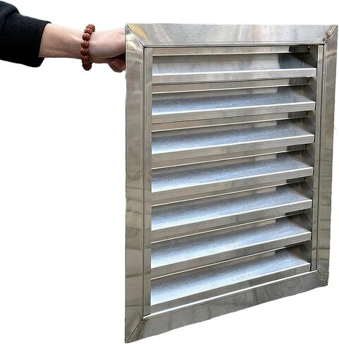 Stainless Steel Vent Access Door, Large Louvered Access Panel for Drywall, Inspection Service Doors Cover Decorative for HEA in Kuwait