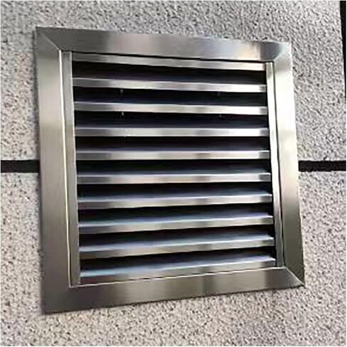 Stainless Steel Vent Access Door, Large Louvered Access Panel for Drywall, Inspection Service Doors Cover Decorative for HEA in Kuwait