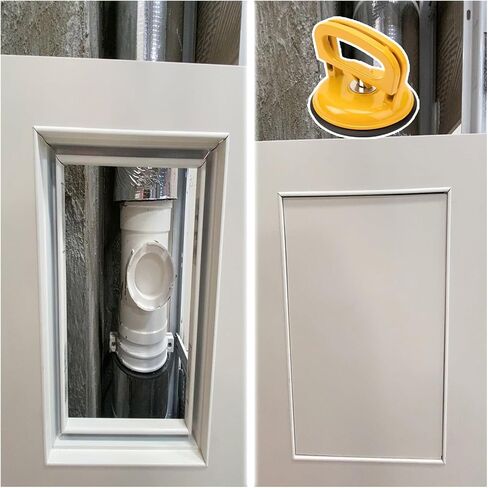 8 10 12 14 16 20 24 26 28 30 in Hidden Large Access Door for, Tile-Ready Design Aluminum Access Panel, Attic Door Wall Hole in Kuwait