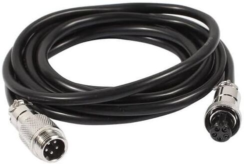 10pcs GX12 5 Pin Male to Female Plug Cable Head Aviation Socket Connector Electrical 1M in Kuwait