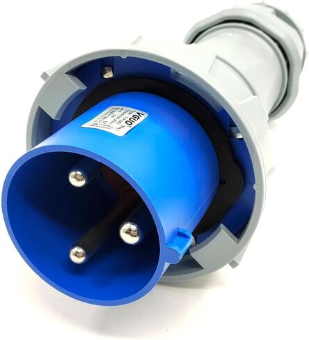 IEC60309 Waterproof Industrial Connector Plug 3Pin 125A 230V 2P+E IP67 in Kuwait