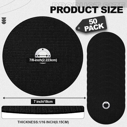 Landhoow 50 Pack 7" Cut Off Wheels Metal Cutting Wheel 7" X1/16 X7/8" Metal Stainless Steel Cutting Disc for 7" Grinder with 7/8" Arbor Hole Fit for Angle Grinder in Kuwait
