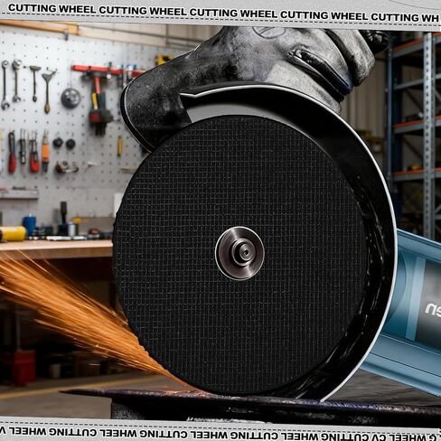Landhoow 50 Pack 7" Cut Off Wheels Metal Cutting Wheel 7" X1/16 X7/8" Metal Stainless Steel Cutting Disc for 7" Grinder with 7/8" Arbor Hole Fit for Angle Grinder in Kuwait