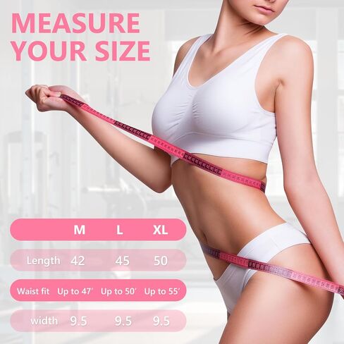 MORECOO Waist Trainer for Women/Men, Waist Sweat Band, Stomach Wrap, Belly Band Sweat Belt, Body Shaper Belt in Kuwait