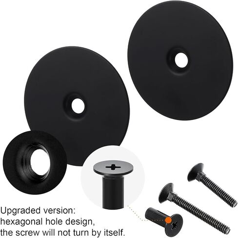 Door Hole Cover Plates Enhances Security and Privacy for Entry Door Easy Installation with Various Screws in Kuwait