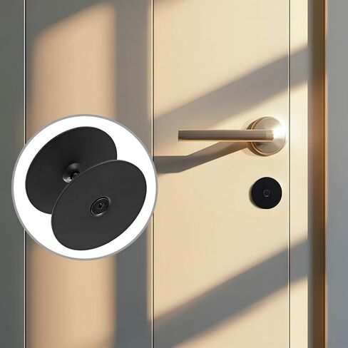 Door Hole Cover Plates Enhances Security and Privacy for Entry Door Easy Installation with Various Screws in Kuwait