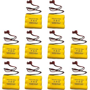 3.6V 700mAh NiCd Exit Sign Battery Replacement Emergency Lighting (10 Pack) S/L 026-148 SL026148 BT-905 P-P504 BT-800 in Kuwait