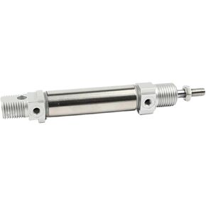 Mini Pneumatic Cylinder CD85N C85N 8 10 12 16 20 25-25-50-75-100-125-150-175-200 250 300 Double Effect(CD85N8,125mm Stroke) in Saudi Arabia
