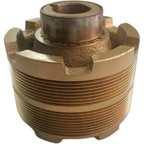 Applicable to PC300-5-6 Excavator Crankshaft Pulley 6D108 Engine Crankshaft Pulley, 17 Grooves in Kuwait