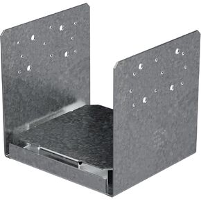 Simpson Strong-Tie Post Base ABU88R - Adjustable 8x8 Post Base Bracket, 4 Pack - 8 x 8 in Kuwait