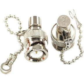 1 BNC Male Load Connector for coaxial Brass Resistor 50/75 ohm Adapter(BNC Male 75 Ohms 2) in Kuwait