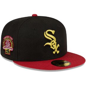 New Era Chicago White Sox 59FIFTY Cooperstown 1983 All-Star Game Gold Patch Cap, Fitted Hat in Kuwait