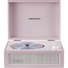 Crosley CR3517A-DU Voyager Retro Portable CD Player with Stereo Bluetooth Speakers and FM Radio, Dune in Saudi Arabia