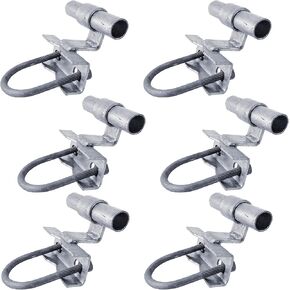 Rolling/Sliding GATE Track Bracket: for 1-5/8" Track Rail and 1-5/8" to 2-7/8" Fence Post Qty. 6 in Kuwait