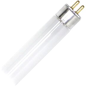 GE Fluorescent Light Bulb, F8T5 Light Bulb, 8-Watt, 400 Lumen, 12-Inch Length, Miniature Bi-Pin Base, Cool White, 1-Pack, Tubular Light Bulbs, Under Cabinet Light Bulbs in Kuwait