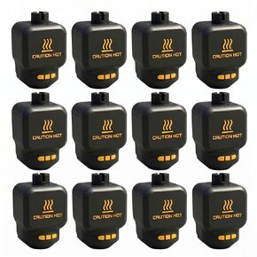 جورب سيليكون Hotend للطابعة ثلاثية الأبعاد مكون من 8 قطع لمختبر Bambu Lab X2D/P2S | غطاء كتلة سخان مقاوم لدرجة الحرارة العالية 300 درجة مئوية، غطاء فوهة مضاد للتسرب، حذاء طارد مقاوم للحرارة للطباعة النظيفة in Kuwait