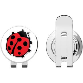 Ladybug Cute Golf Hat Clip with Magnetic Ball Marker in Saudi Arabia