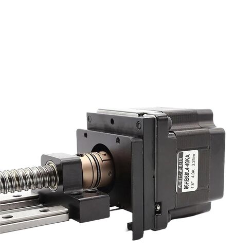 SFU 1605 Dual Rail Slide Precision CNC Linear Guide Shaft Actuator Module Position Slide Table Rail Motion 57 Motor Heavy Load(Kit,500mm Stroke) in Saudi Arabia