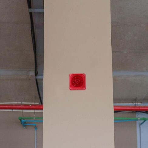 Dc 12v-24v Industrial Sound and Light Alarm Siren with Flashing Strobe, Loud Fire Warning Siren for Factory, Office, Home Safety and Alert Device in Saudi Arabia