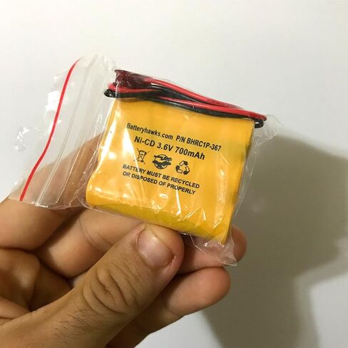3.6V 700mAh NiCd Exit Sign Battery Replacement Emergency Lighting (10 Pack) S/L 026-148 SL026148 BT-905 P-P504 BT-800 in Kuwait
