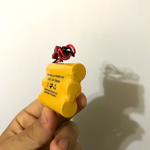 3.6V 700mAh NiCd Exit Sign Battery Replacement Emergency Lighting (10 Pack) S/L 026-148 SL026148 BT-905 P-P504 BT-800 in Kuwait