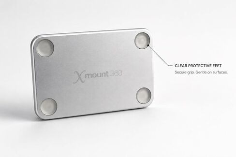 Workstation Dock Compatible with Apple Vision Pro — Aluminum Battery Stand with Cable Retention in Kuwait