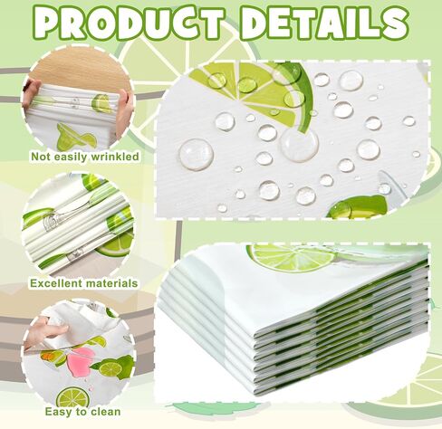 Breling 6 Pcs Plastic Margarita Party Table Runner Margs and Matrimony Bachelorette Decor Waterproof Themed Party Decorations 13 x 108 Inch Table Cloth Runner Entertainment for Mexican Taco Bar in Kuwait