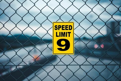 Speed Limit 9 Sign Mph Slow Warning Dector Traffic Road Highway Metal Tin Sign 12x8 Inch in Kuwait