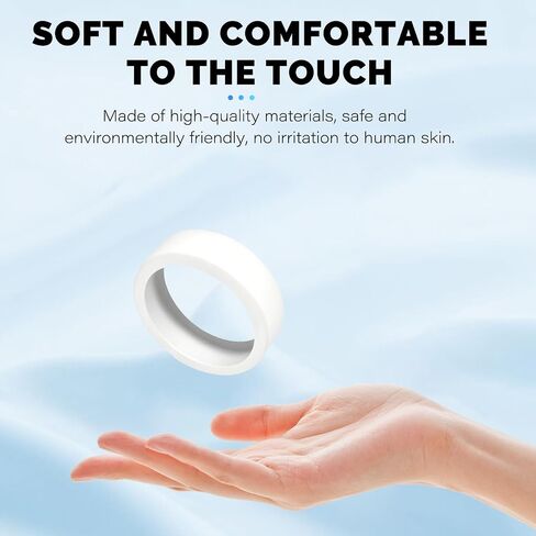 [3 Pack] Case for Oura Ring 5,NOUKAJU Ring Protective Cover,Drop-Proof,Scratch-Proof,M(Size 9-11),Silicone Protective Cover for Oura Ring 5(White+Pink+Clear White) in Kuwait