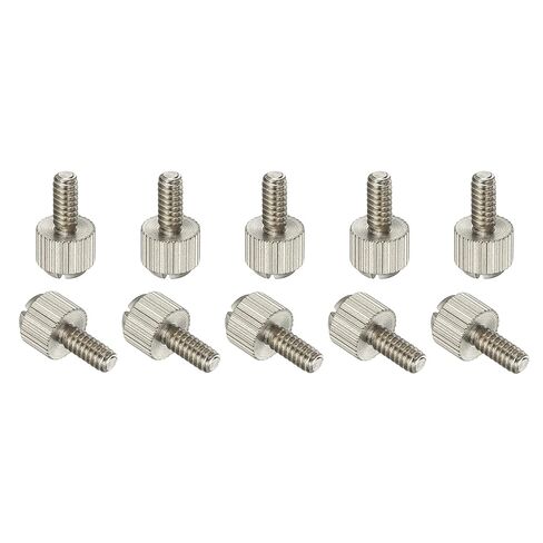 MECCANIXITY 10 Pcs Computer Case Knurled Thumb Screws, 6-32 x 8mm Thread PC Computer Case Phillips Thumbscrews for DIY PC Cover Power Supply PCI Slots Hard Drives in Kuwait