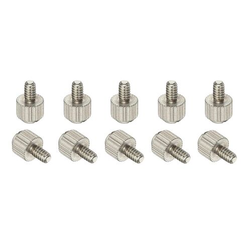 MECCANIXITY 10 Pcs Computer Case Knurled Thumb Screws, 6-32 x 8mm Thread PC Computer Case Phillips Thumbscrews for DIY PC Cover Power Supply PCI Slots Hard Drives in Kuwait