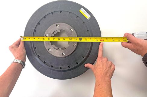Commercial Floor Scrubbing Brush for 17 Inch Rotary Floor Machines. in Kuwait