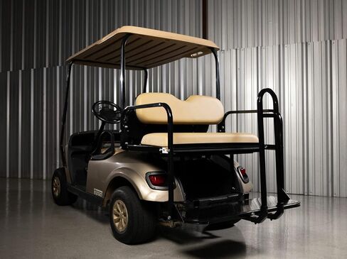 PROFX Rear Flip Seat Kit with Grab Bar for EZGO TXT (1995-Up) Golf Cart in Kuwait