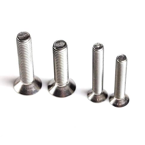 50 Pcs M4-0.7x6mm Flat Head Machine Screws, Phillips Cross Screw, Phillips Drive，304 Stainless Steel, Fasteners Bolts，Countersunk Machine Screws in Kuwait