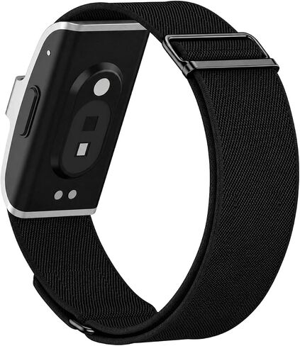 BlackPro Elastic Nylon Band Compatible with Hume Band Replacement Strap, Soft Breathable Adjustable Loop WristBand for Hume Band 1.0 Strap for Hume Health Fitness Tracker Wristband Women Men in Kuwait