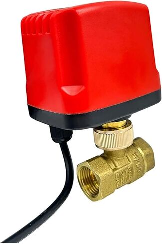 1/2 "مكيف هواء أنابيب المياه 24 فولت صمام نحاسي بمحرك مع المحرك (24VDC_CR04) تركيبات السباكة in Kuwait